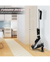 Black Adjustable Oxygen Resistance of Folding Magnetic Rowing