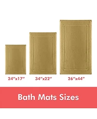 Soft & Absorbent Luxury Cotton Bath Mat 22" x 34
