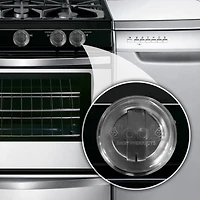 Jool Baby Toddler Stove Knob Covers, Universal Design, Ultra-Clear Safety (5 Pack)