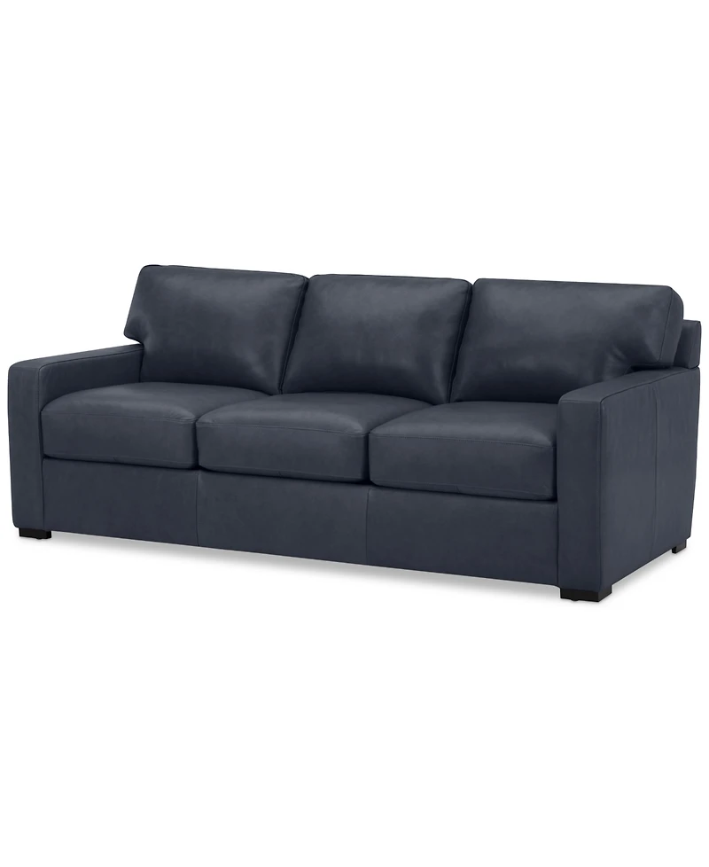 Radley 86" Leather Sofa, Created for Macy's