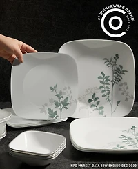 Corelle Amalie 16 Pc. Dinnerware Set, Service for 4