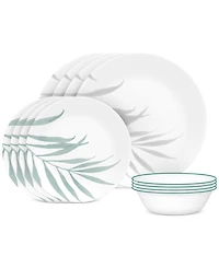 Corelle Solar Print 12 Pc. Dinnerware Set, Service for 4