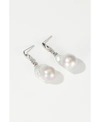 Doris Freshwater Baroque Pearl Drop Earrings