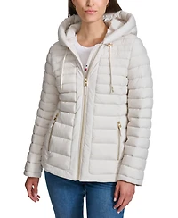 Tommy Hilfiger Women's Hooded Packable Puffer Coat