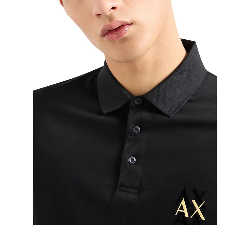 A|X Armani Exchange Men's Logo Polo Shirt