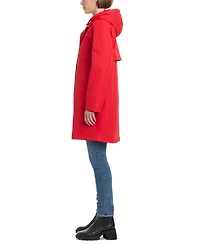 Kate Spade New York Women's Hooded A-Line Raincoat