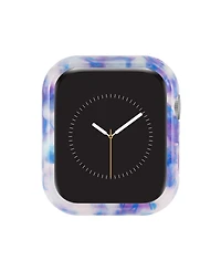 Anne Klein Women's Blue Acetate Protective Case designed for 40mm Apple Watch