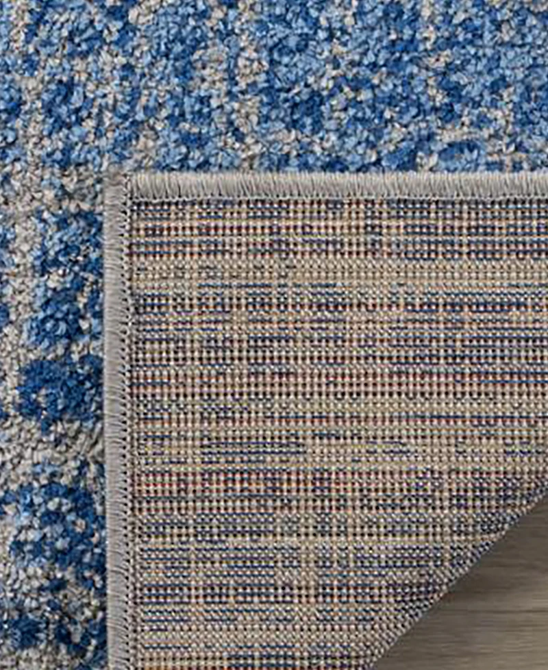 Safavieh Adirondack 116 Blue and Silver 9' x 12' Area Rug