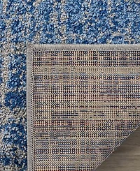 Safavieh Adirondack 116 Blue and Silver 9' x 12' Area Rug