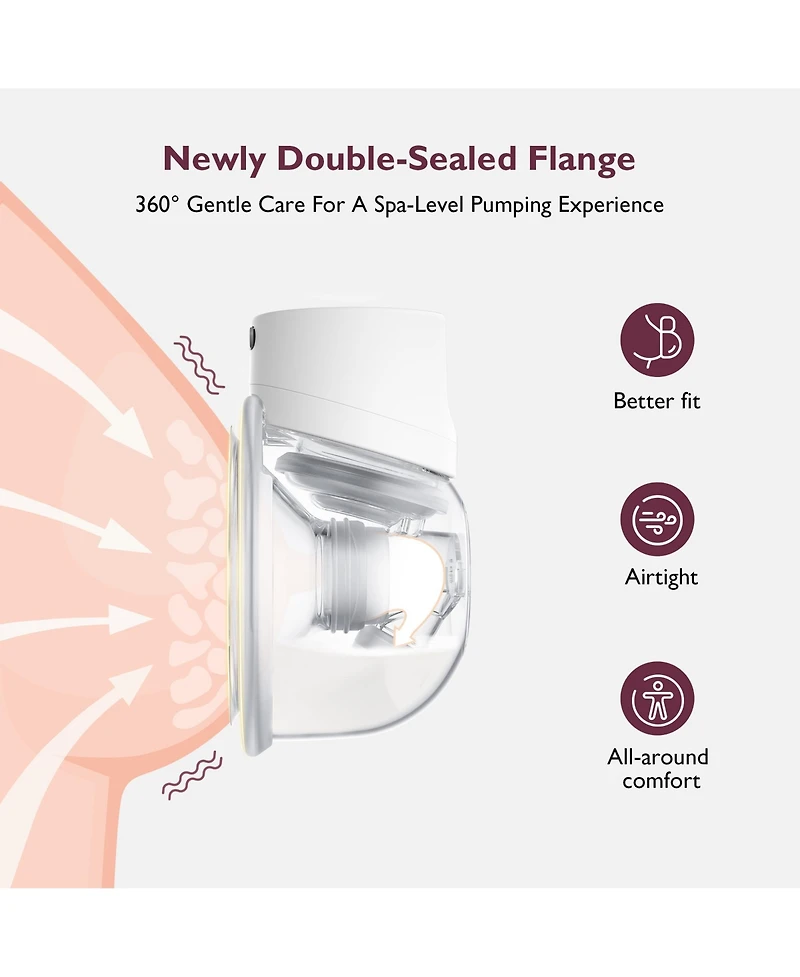 Momcozy Single Wearable Electric Breast Pump | S12