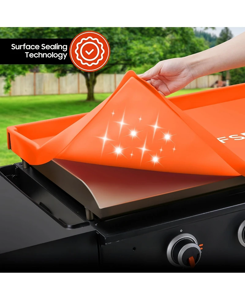 Chefspot Griddle Mat Cover for Blackstone Griddle - Silicone - Full Grill Cover Protector - 28 inch