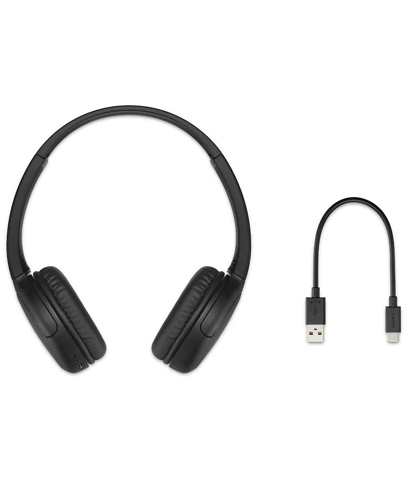 Sony Wh-CH510 Wireless On-Ear Headphones with Usb Bluetooth Dongle Adapter