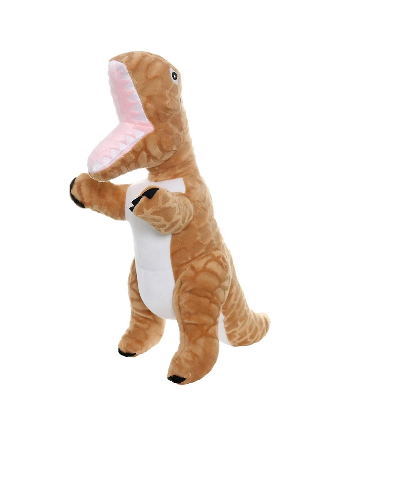Mighty Dinosaur TRex, Durable Plush Squeaky Dog Toy