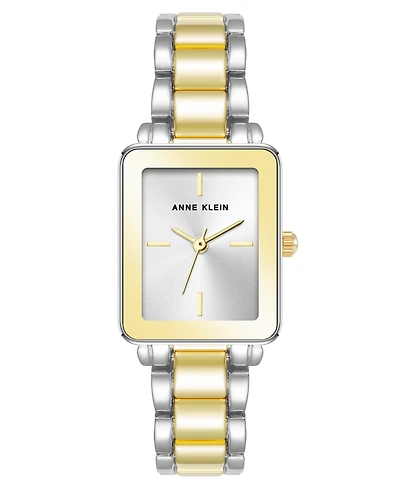 Anne Klein Women's Quartz Two-Tone Alloy Bracelet Watch, 21mm