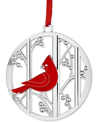 Nambe Cardinal Hanging Holiday Ornament