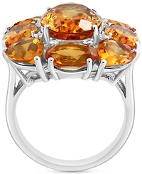Effy Multi-Gemstone Cluster Statement Ring (16-3/4 ct. t.w.) Sterling Silver
