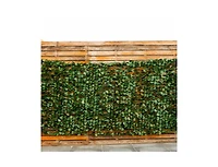 Slickblue Faux Ivy Leaf Decorative Privacy Fence