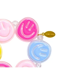 Tiny Treats + Zomi Gems Girls Jumbo Smiles Colorful Bracelet