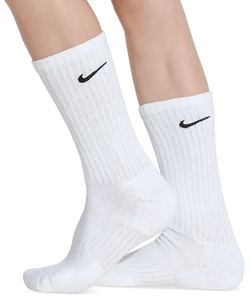 Nike Big Kids' Cushioned Crew Socks, 6 Pairs