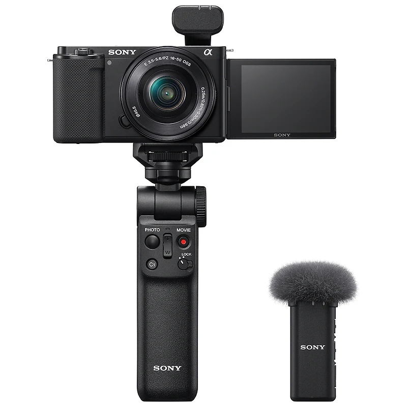 Sony Zv-E10 Mirrorless Camera with 16-50mm Lens, Black
