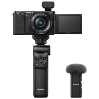 Sony Zv-E10 Mirrorless Camera with 16-50mm Lens, Black