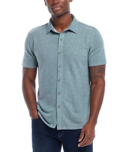 Weatherproof Vintage Men's Twill Knit Shirt