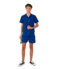 OppoSuits Big Boys 2 Pc Summer Shirt and Shorts Set