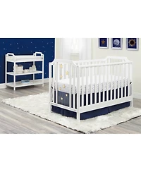 Suite Bebe Celeste 3-in-1 Convertible Acrylic Island Crib