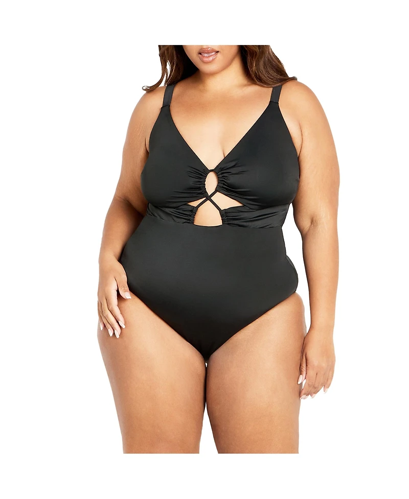 City Chic Plus Size Palma 1 Piece