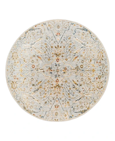 Livabliss Reina Ren-2300 6'7x6'7 Round Area Rug