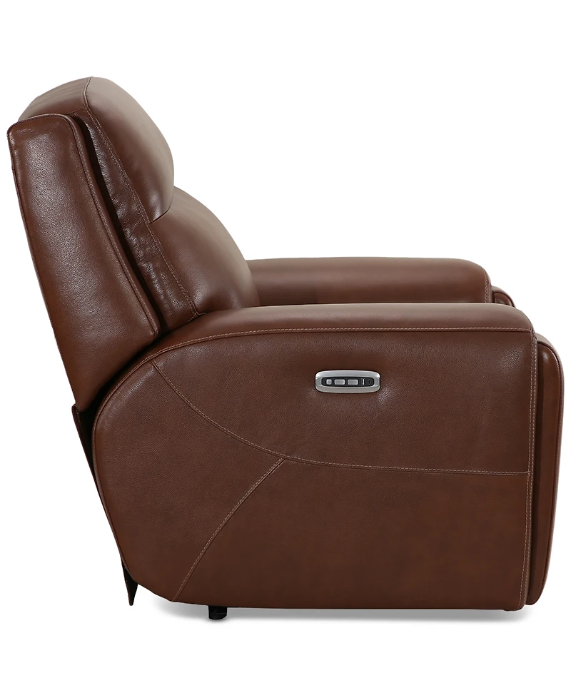Varsani 40" Zero Gravity Leather Recliner, Created for Macy's