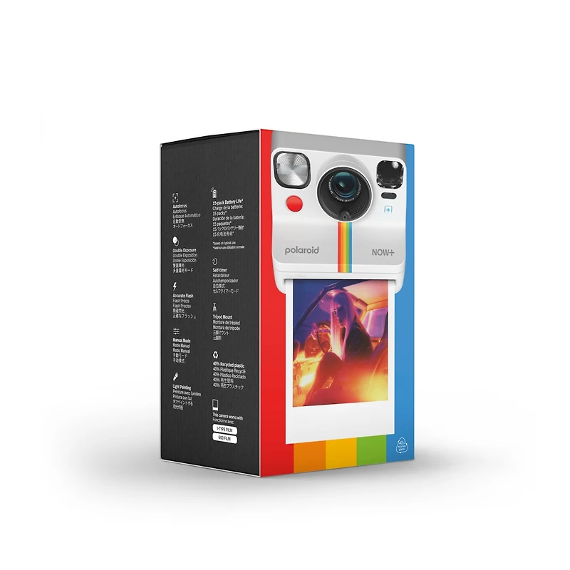Polaroid Now+ Instant Camera Generation 2 (White)