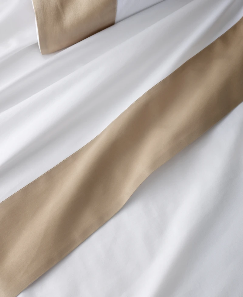Closeout! Hotel Collection Italian Percale Sateen Cuff 4-Pc. Sheet Set, Queen, Exclusively at Macy's