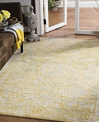 Safavieh Evoke EVK242S Ivory/Gold 5'1" x 7'6" Area Rug