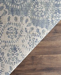 Safavieh Evoke EVK266F Royal/Ivory 5'1" x 7'6" Area Rug