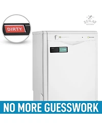 Dishwasher Clean Dirty Magnet Sign - For Stainless Steel & Other Magnetic Surfaces