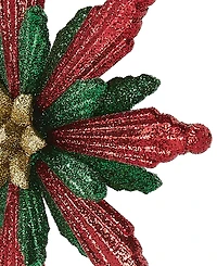 Holiday Lane Christmas Glitters Gold-Tone Starburst Snowflake Ornament, Exclusively at Macy's