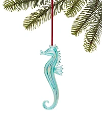 Holiday Lane Seaside Blue Seahorse Ornament, Exclusively at Macy's