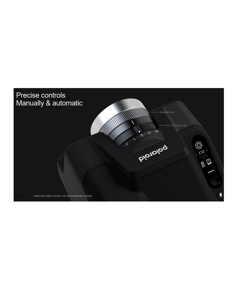 Polaroid I-2 Instant Analog Camera with Autofocus 3-Lens System