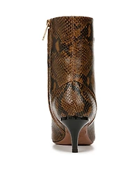 Franco Sarto Women's Anna Pointed Toe Kitten Heel Dress Booties