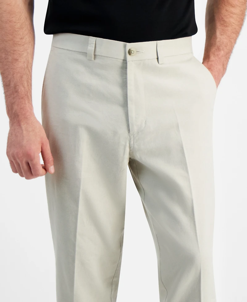 Kenneth Cole Reaction Men's Slim-Fit Linen Pants