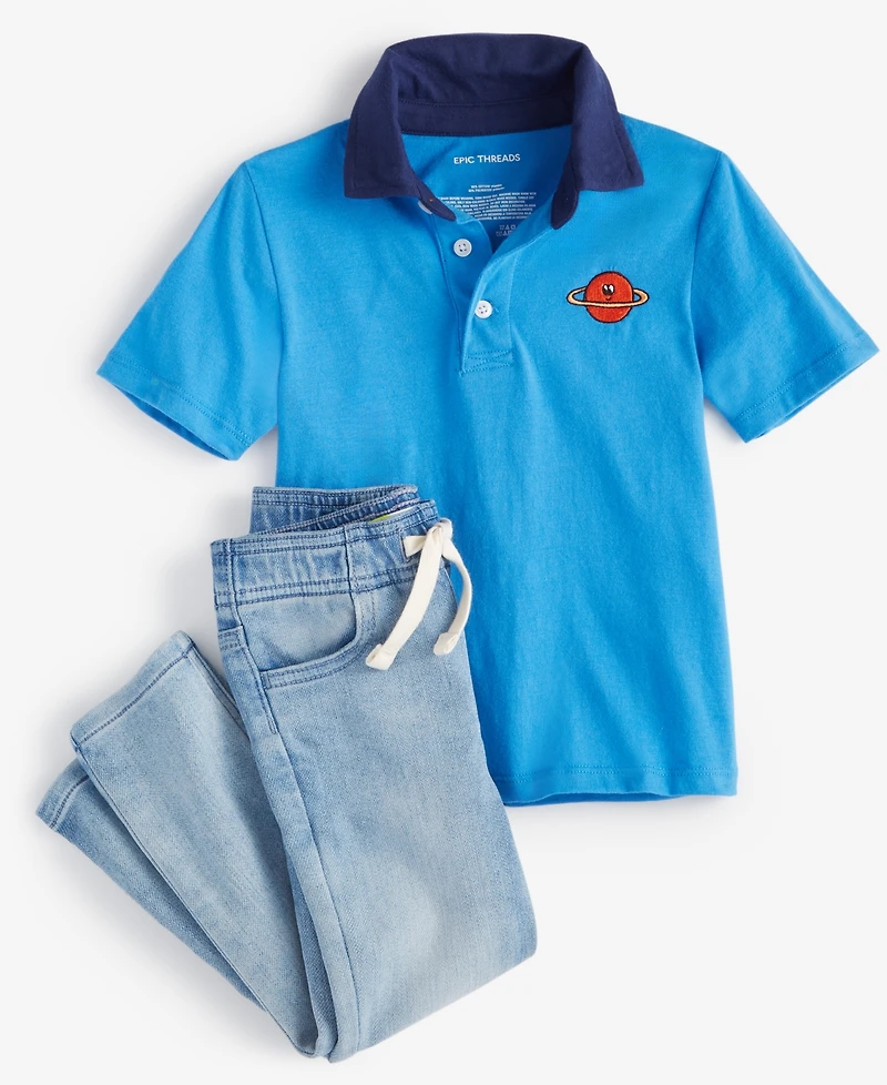 Epic Threads Toddler Boys 2T-4T Slim-Fit Bigleaf Jeans, Created for Macy's