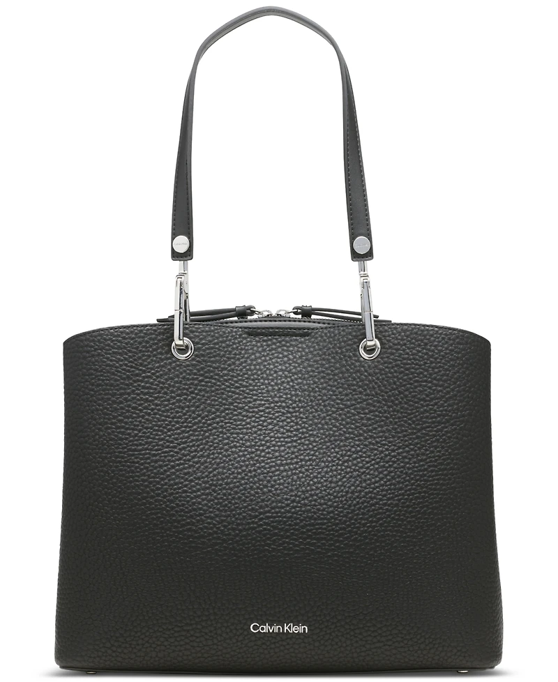 Calvin Klein Garnet Triple Compartment Tote