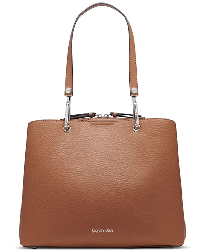 Calvin Klein Garnet Triple Compartment Tote