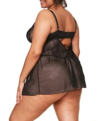 Adore Me Plus Jestina Babydoll Lingerie