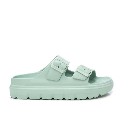 Women's Rubber Flat Sandals By Xti