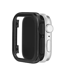 Anne Klein Women's Black Alloy Protective Case designed for 41mm Apple Watch