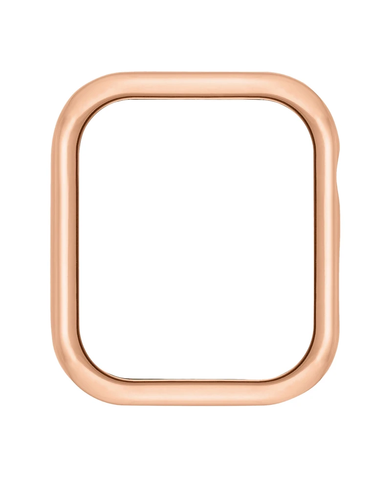 Anne Klein Women's Rose Gold-Tone Alloy Protective Case designed for 40mm Apple Watch