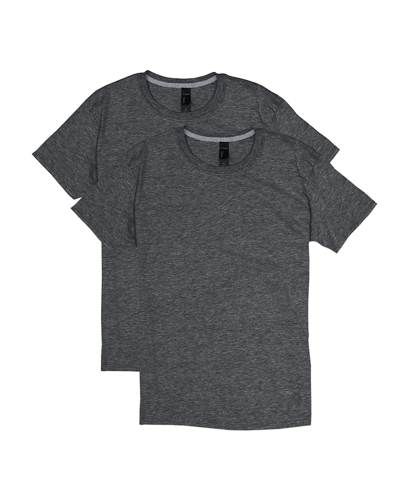 Hanes X-Temp Men's Short Sleeve Crewneck T-Shirt, 2-Pack