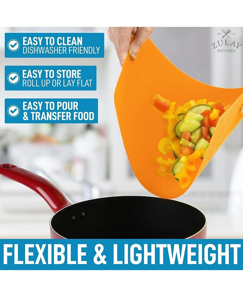 Thick & Durable Flexible Cutting Mats (Set of 3)